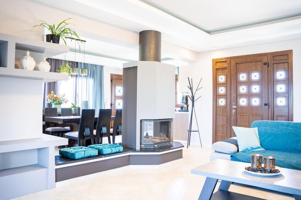 Luxury Apartments Platanion Luaran gambar